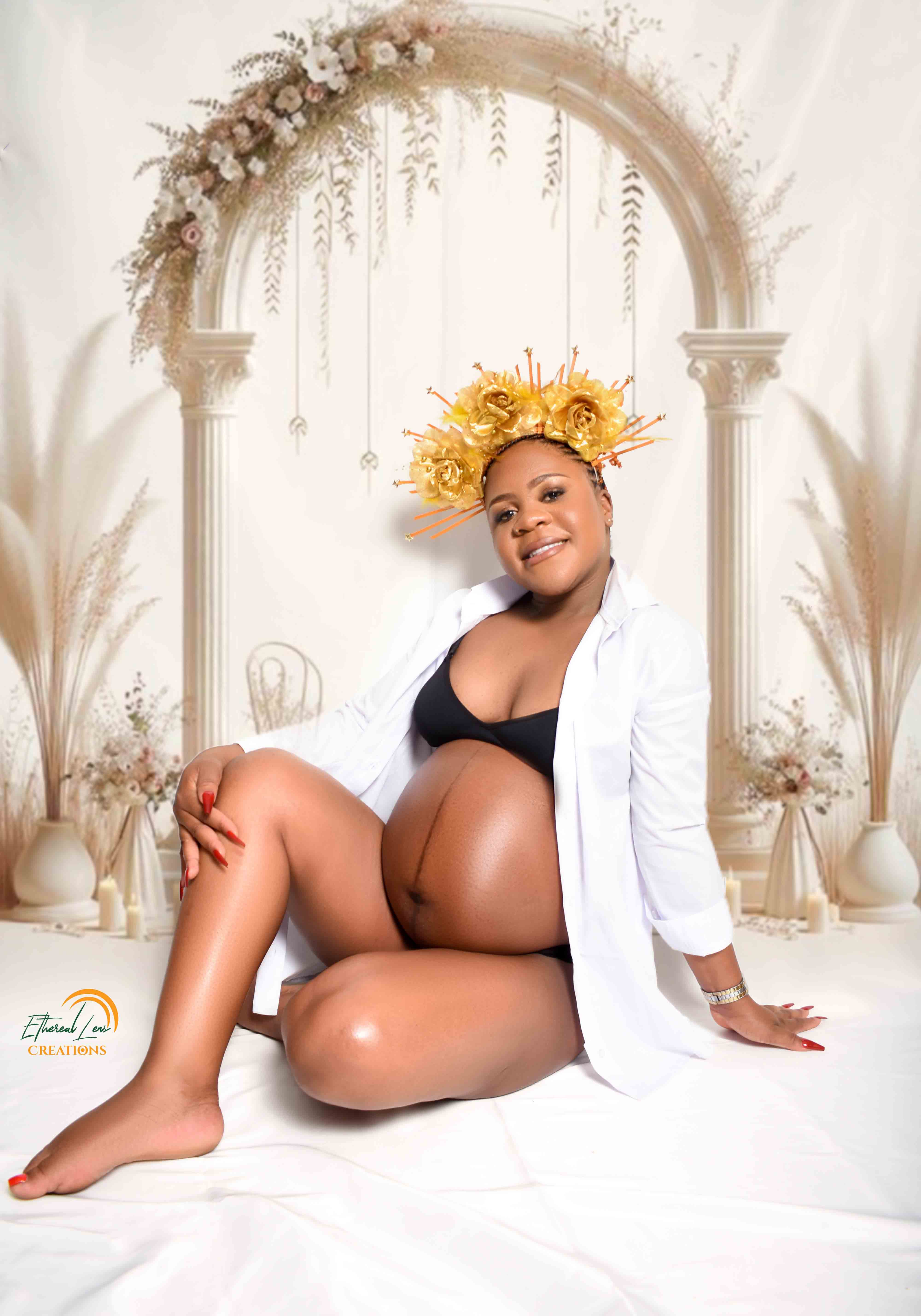 Outdoor maternity photoshoot in Kempton Park